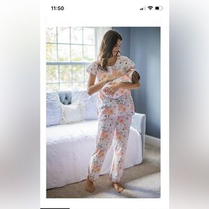 Baby Be Mine Pajama Set and Matching Swaddle